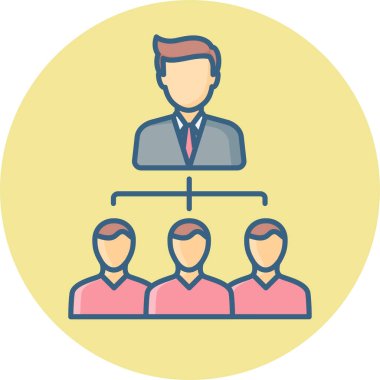 erkek lider vektör simgesi modern basit vektör illüstrasyonu 