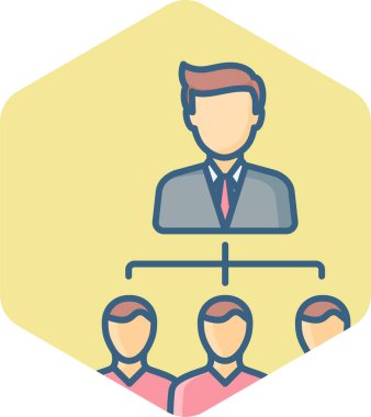 erkek lider vektör simgesi modern basit vektör illüstrasyonu 