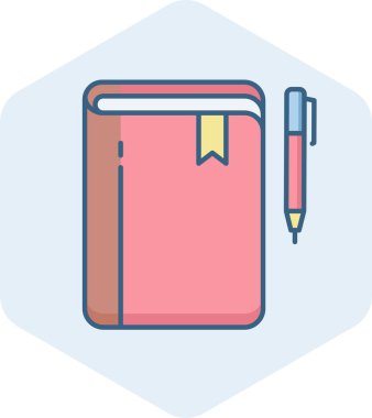 dizüstü bilgisayar ve kalem vektörü simgesi modern basit vektör illüstrasyonu 