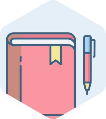 dizüstü bilgisayar ve kalem vektörü simgesi modern basit vektör illüstrasyonu 