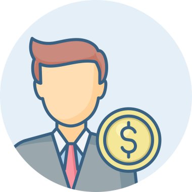 finans vektörü simgesi modern basit vektör illüstrasyonu 