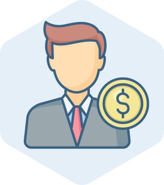 finans vektörü simgesi modern basit vektör illüstrasyonu 