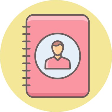 Kişiler vektör simgesi modern vektör illüstrasyonuName 