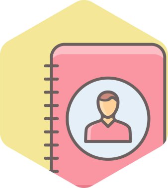 Kişiler vektör simgesi modern vektör illüstrasyonuName 