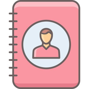 Kişiler vektör simgesi modern vektör illüstrasyonuName 