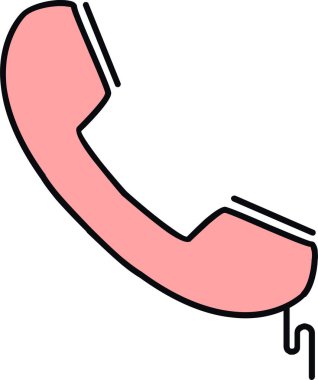 Çemberde bir telefon alıcısı