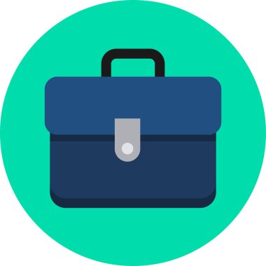 İş ve finans simgesinin vektör illüstrasyonu