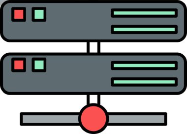 seo ve web simgelerinin vektör illüstrasyonu