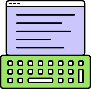 Klipsli bir test tüpü.