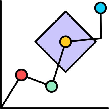 seo modern simgesinin vektör illüstrasyonu