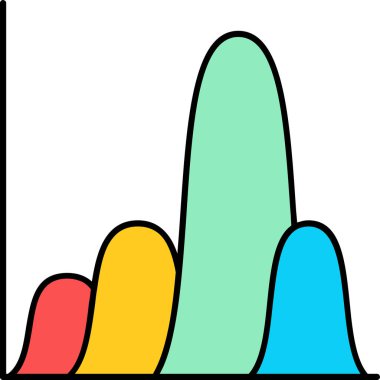 Çizgi film cadısının vektör çizimi