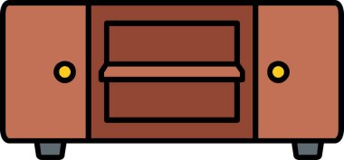 bir kutunun karikatür çizimi