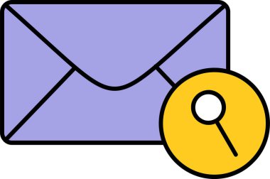 Üzerinde işaret olan bir zarf.