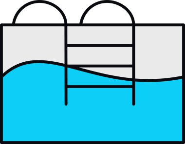 Bir alışveriş simgesinin vektör çizimi