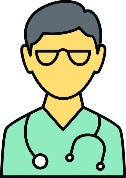 Doktor Simge vektör illüstrasyonu