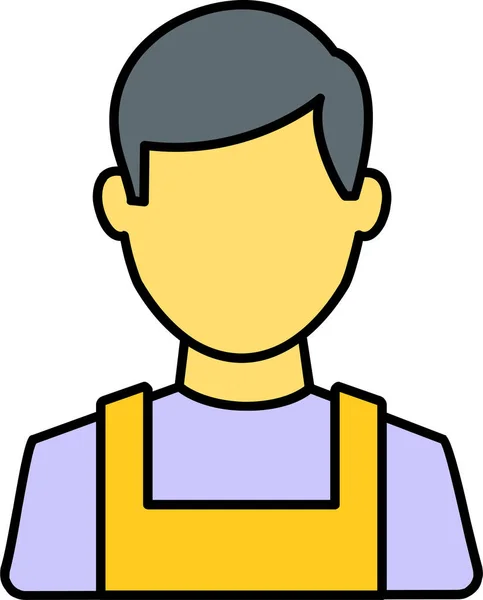 Usuario Avatar Vector Icono — Vector de stock