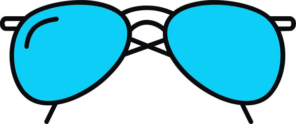 Brýle Sluneční Brýle Vektorové Ilustrace — Stockový vektor