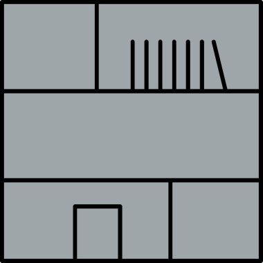 bir grup fotoğrafın siyah ve beyaz vektör çizimi