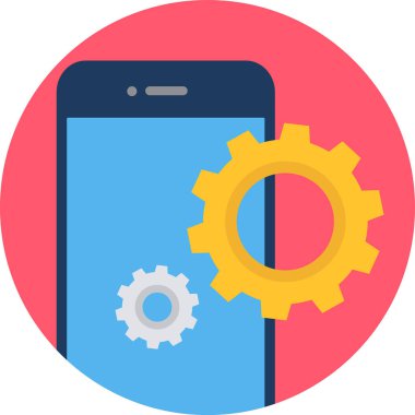 seo ve pazarlama düz vektör simgesi