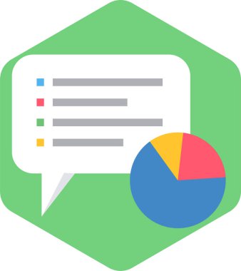 konuşma kabarcığı vektörü simgesi