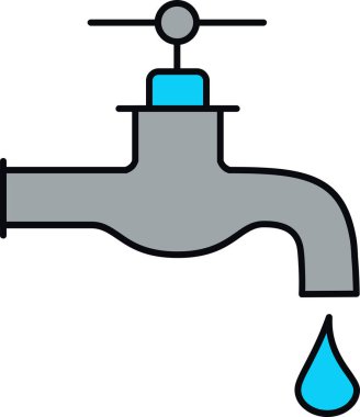 tap simgesi, vektör illüstrasyonu