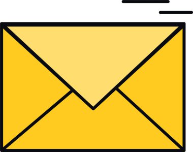 Bir harfin vektör illüstrasyonu