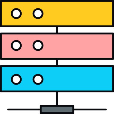 Basit bir el çizimi desenli pürüzsüz bir desenin vektör çizimi.