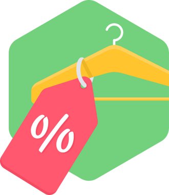 fiyat etiketi vektör simgesi