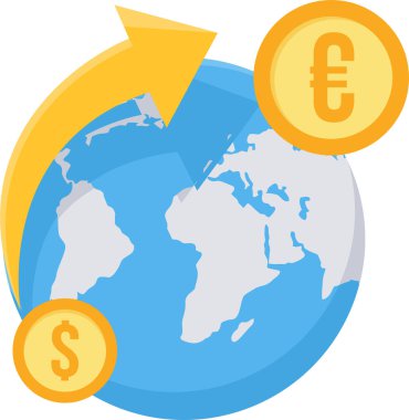 Dolarlar ve madeni paralar.