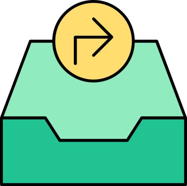 Fareli bir adamın karikatür çizimi.