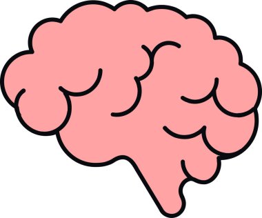 Bir beynin karikatür çizimi