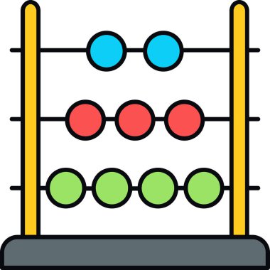 Çizgi film gözlüklerinin vektör çizimi