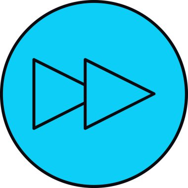 Bir web simgesinin vektör illüstrasyonu