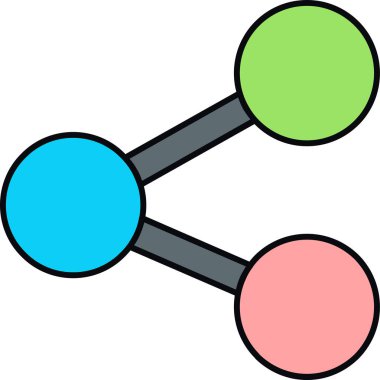 Bir yiyecek grubunun vektör çizimi