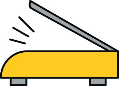 Bir kalem karikatürü.