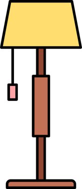 ev içinin vektör illüstrasyonu