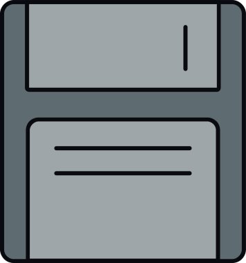 Modern b 'nin vektör illüstrasyonunda belgenin eksik simgesi