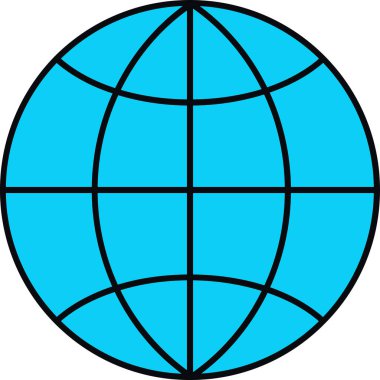 Bir kürenin vektör illüstrasyonu