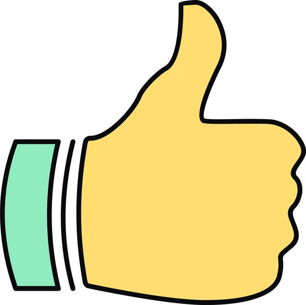 beyaz arkaplanda başparmak simgesi