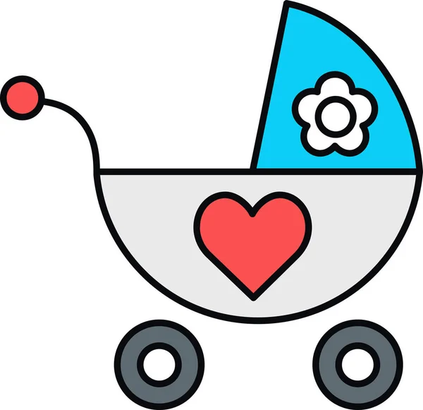 Baby Love Heart — стоковый вектор