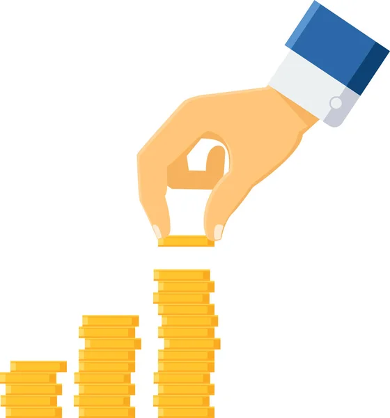 el ele para tutmak vektör illüstrasyon