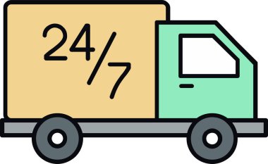 servis vektör simgesi