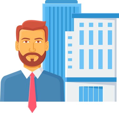 Dosyası olan bir işadamı