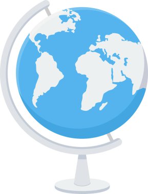 Dünya simgesinin vektör illüstrasyonu