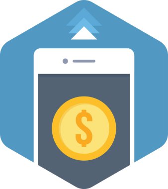 Bankacılık ve finans vektör simgesi