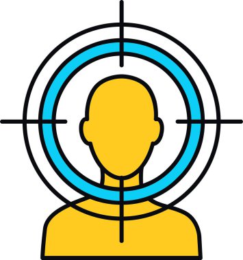 İnsan kaynakları vektör illüstrasyonu