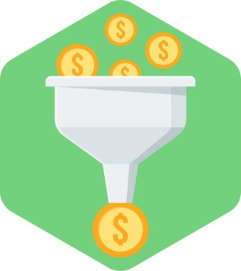 Dolar ve para vektör simgesi