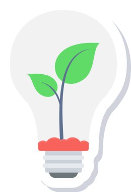 Yapraklı yeşil eko bitkisi