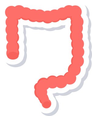 Çizgi film ikonu olan bir noel kartının vektör çizimi