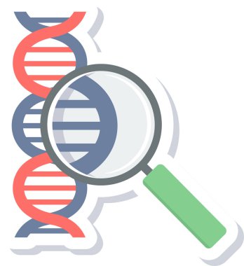 Bilim ve teknoloji çizgi vektör simgesi.